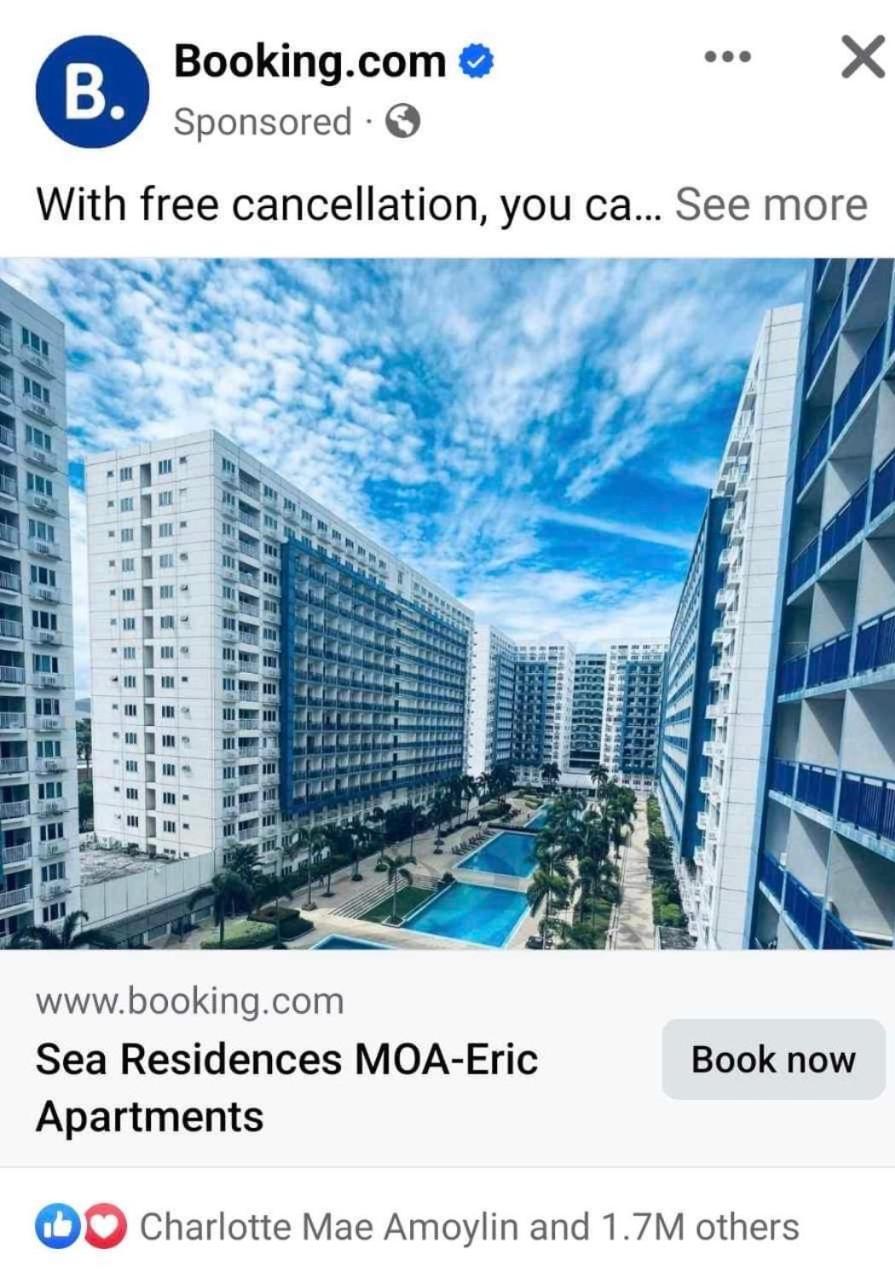 莫阿艾瑞克海滨住宿公寓 马尼拉 外观 照片